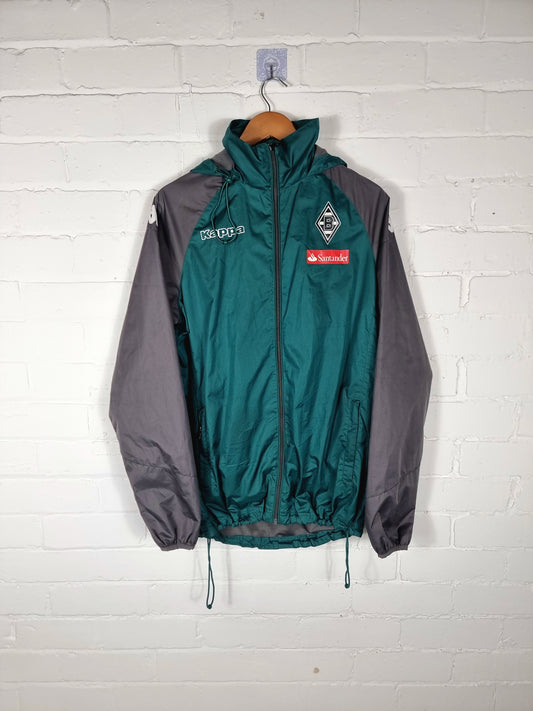 Kappa Borussia Monchengladbach 13/14 Hooded Rain Jacket Small