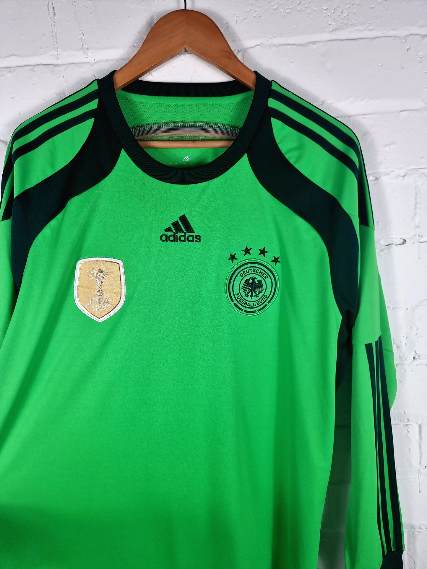 Adidas Germany 14/15 Long Sleeve Goalkeeper Shirt Large