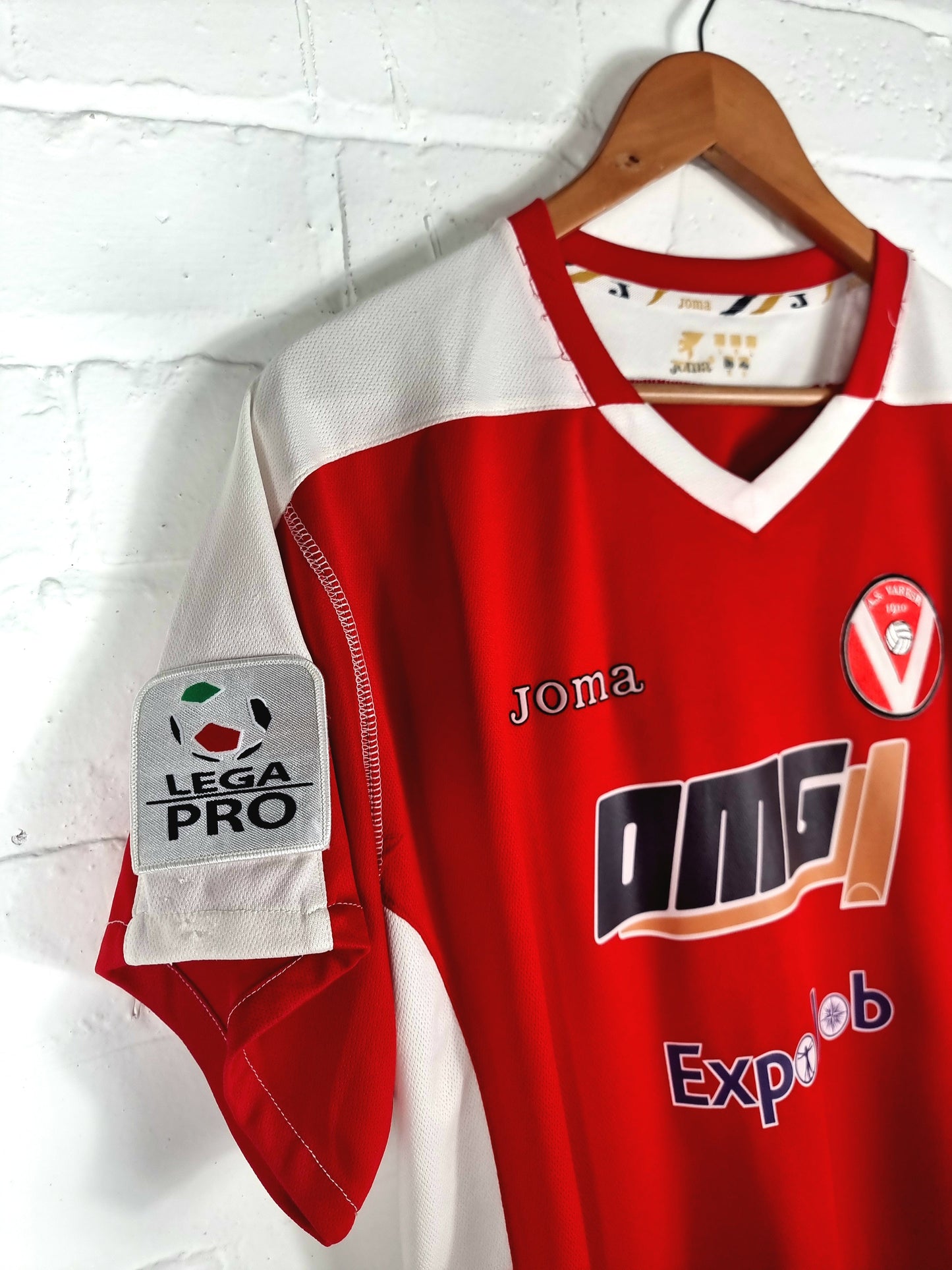 Joma Varese 08/09 Match Issue Home Shirt Large