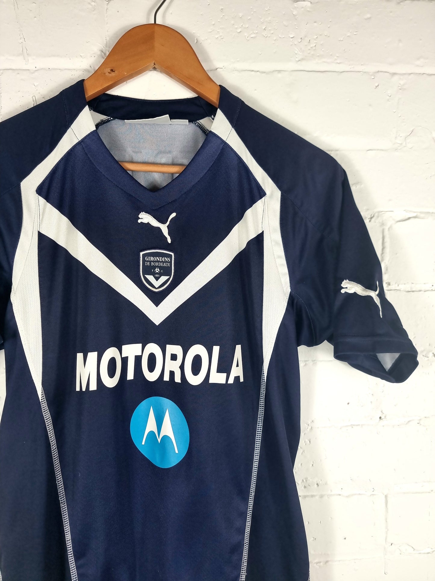 Puma Bordeaux 04/05 'Meriem 10' Home Shirt Small