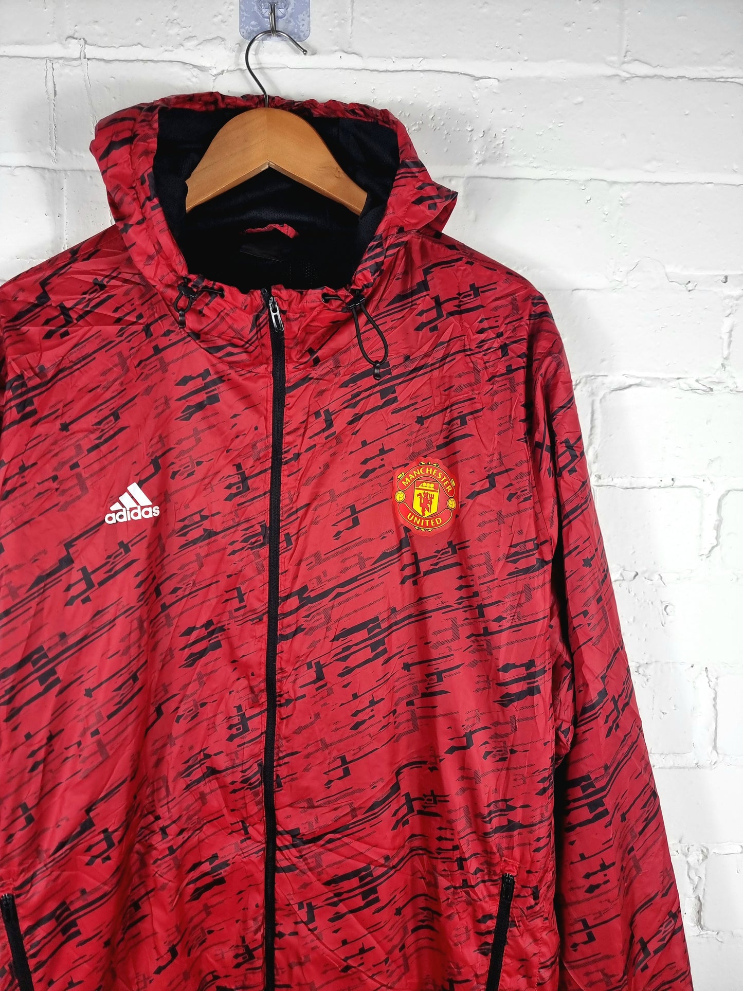 Adidas Manchester United 2016/17 Hooded Windbreaker XL