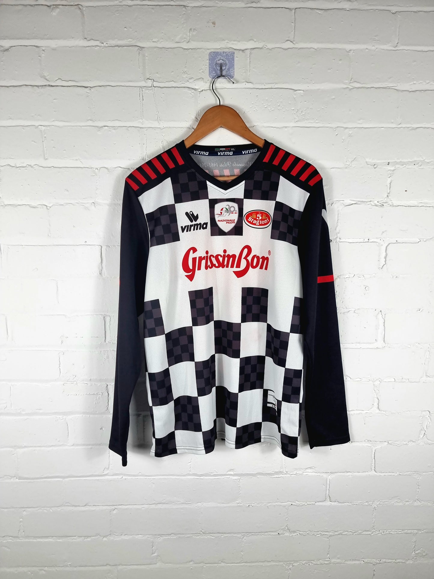 Virma Nazionale Piloti F1 Drivers 2011 'Texeira 44' Match Issue World Stars Charity Monaco Grand Prix Shirt XL