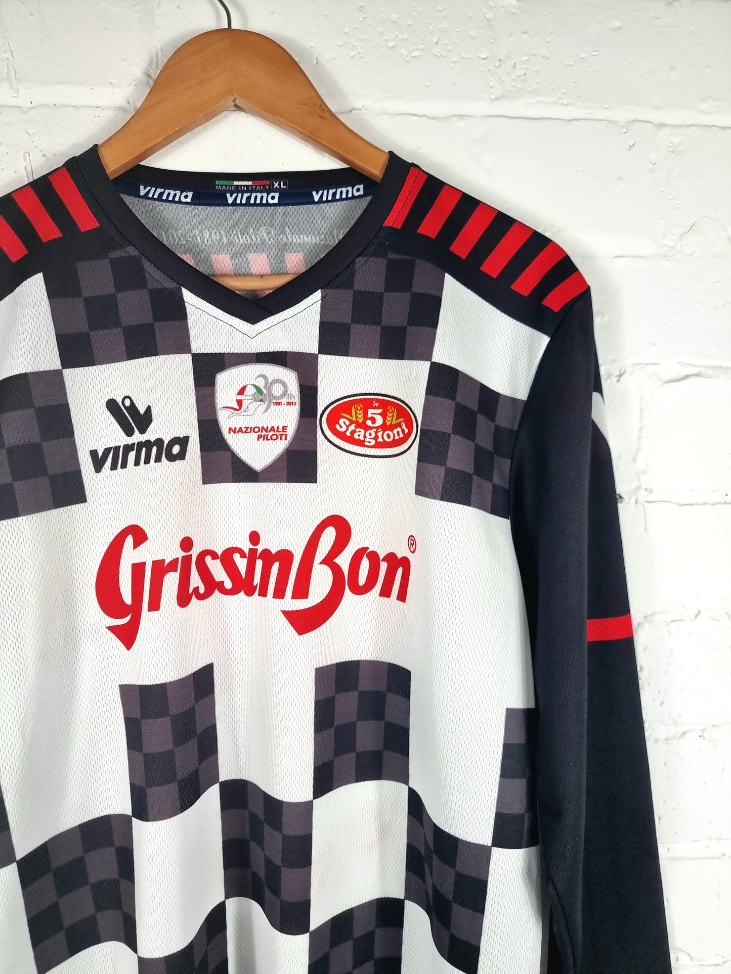 Virma Nazionale Piloti F1 Drivers 2011 'Texeira 44' Match Issue World Stars Charity Monaco Grand Prix Shirt XL