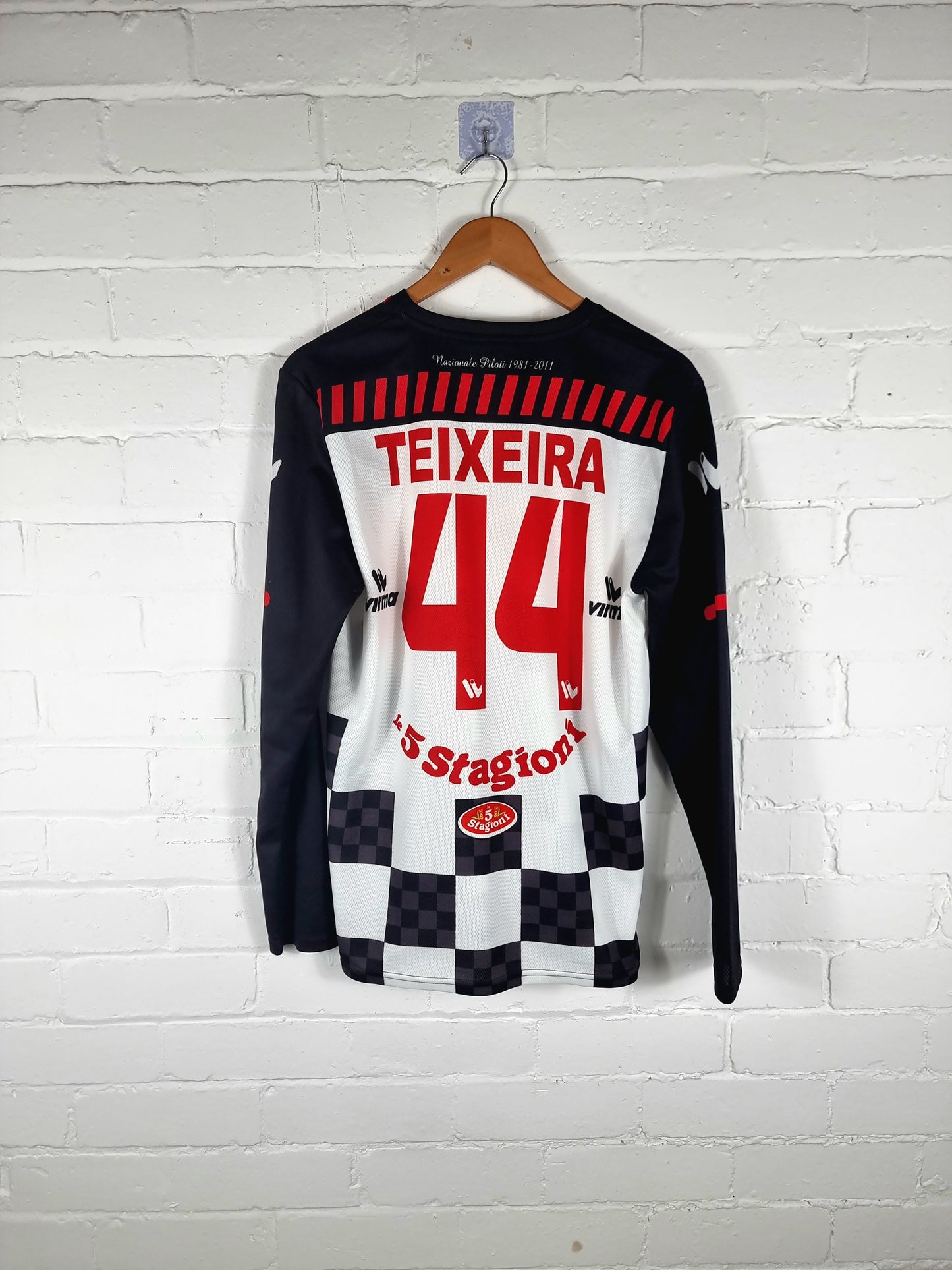 Virma Nazionale Piloti F1 Drivers 2011 'Texeira 44' Match Issue World Stars Charity Monaco Grand Prix Shirt XL