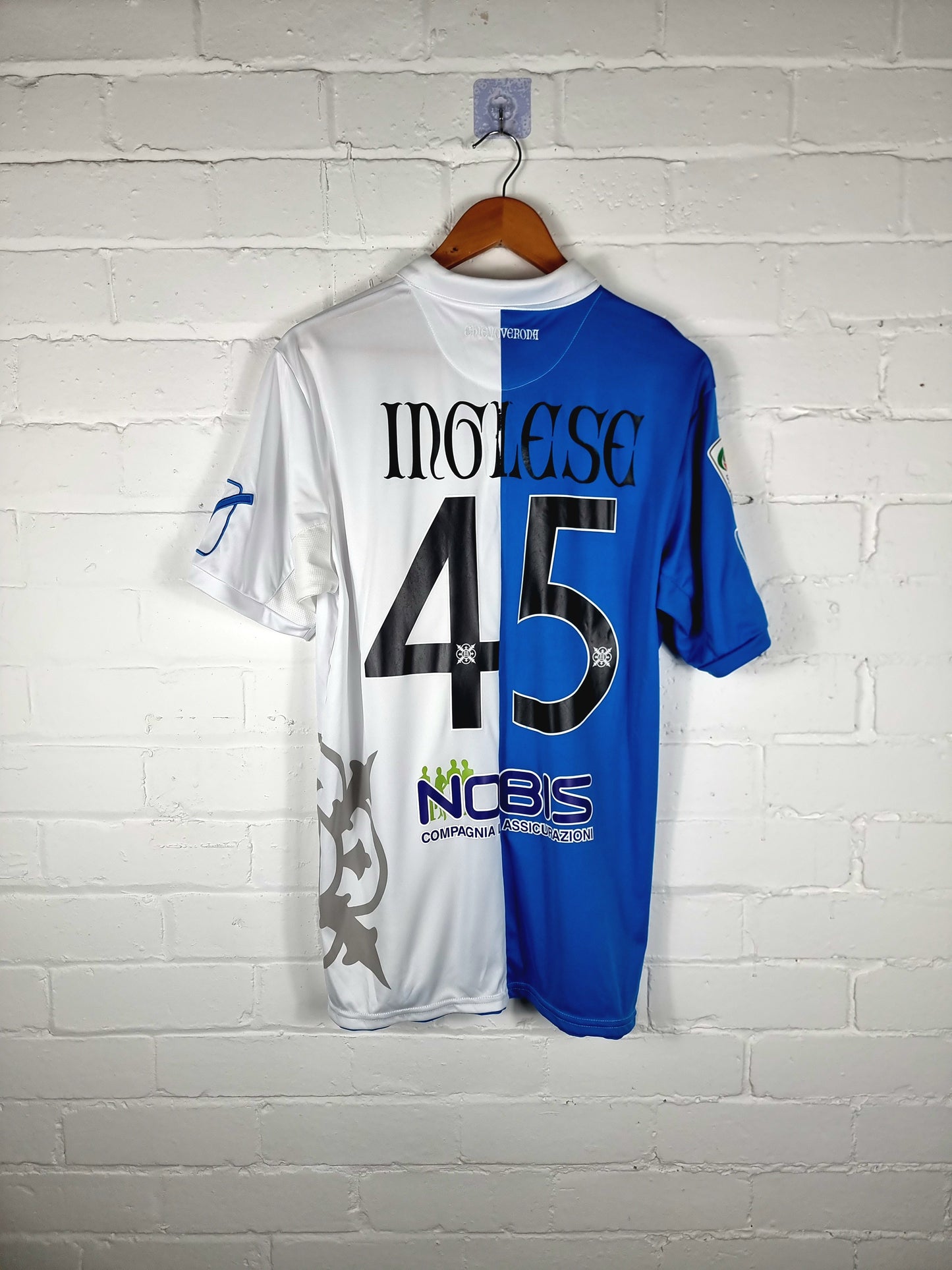 Givova Chievo Verona 2015/16 'Inglese 45' Match Issue Third Shirt Large