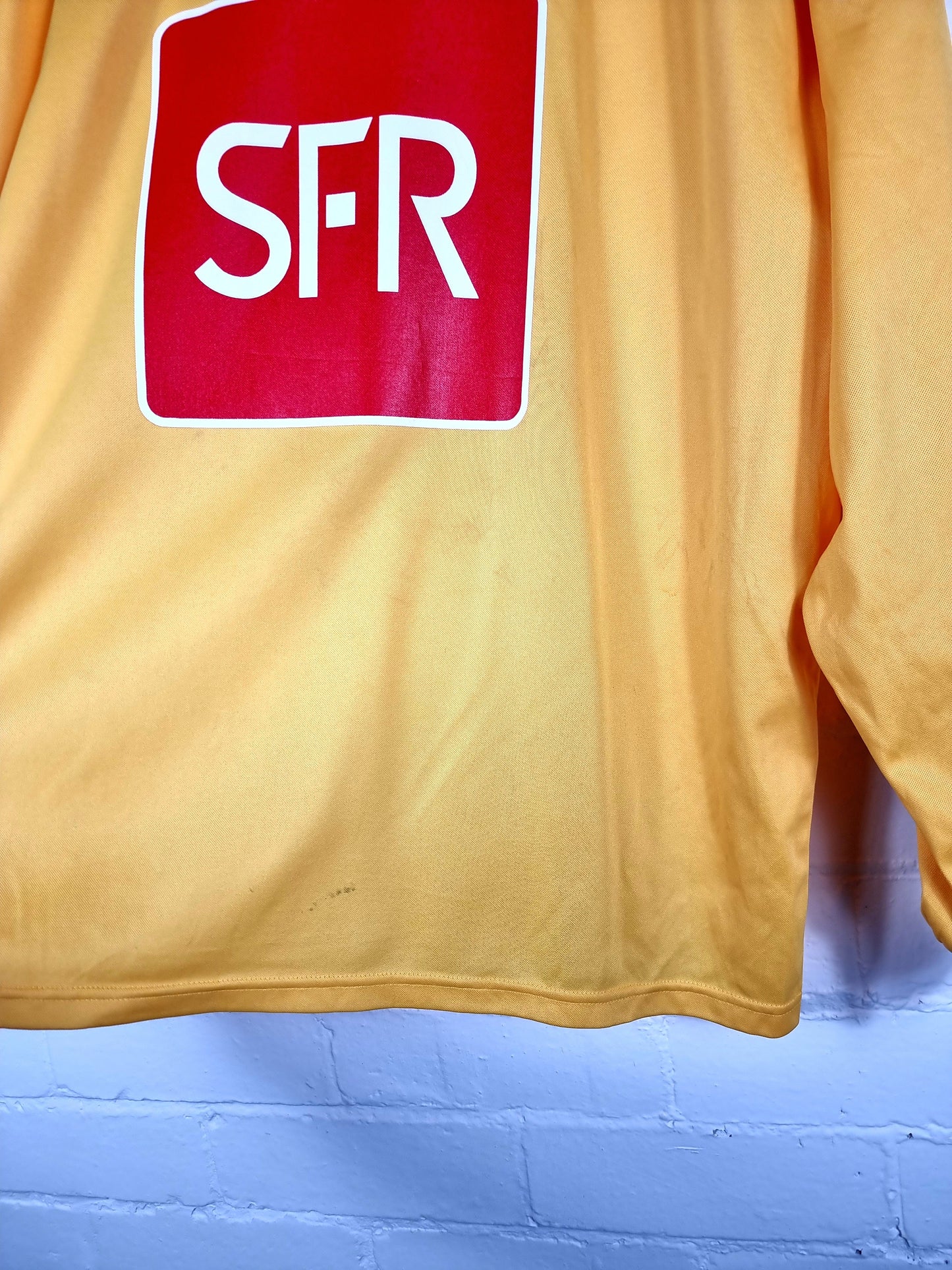 Adidas Coupe De France 2005/06 Player Issue Signed Long Sleeve Shirt XL