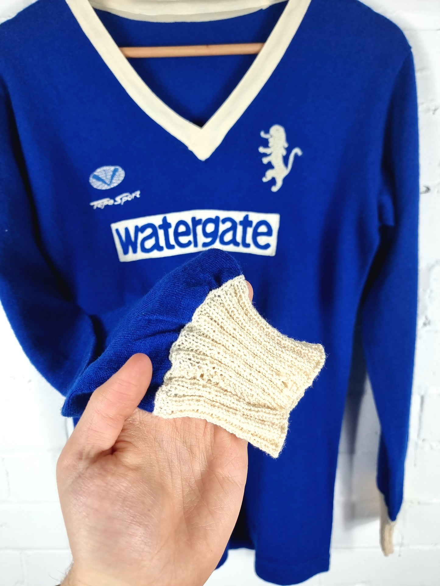 Tepa Sport Brescia 1982/83 Long Sleeve Home Shirt Medium
