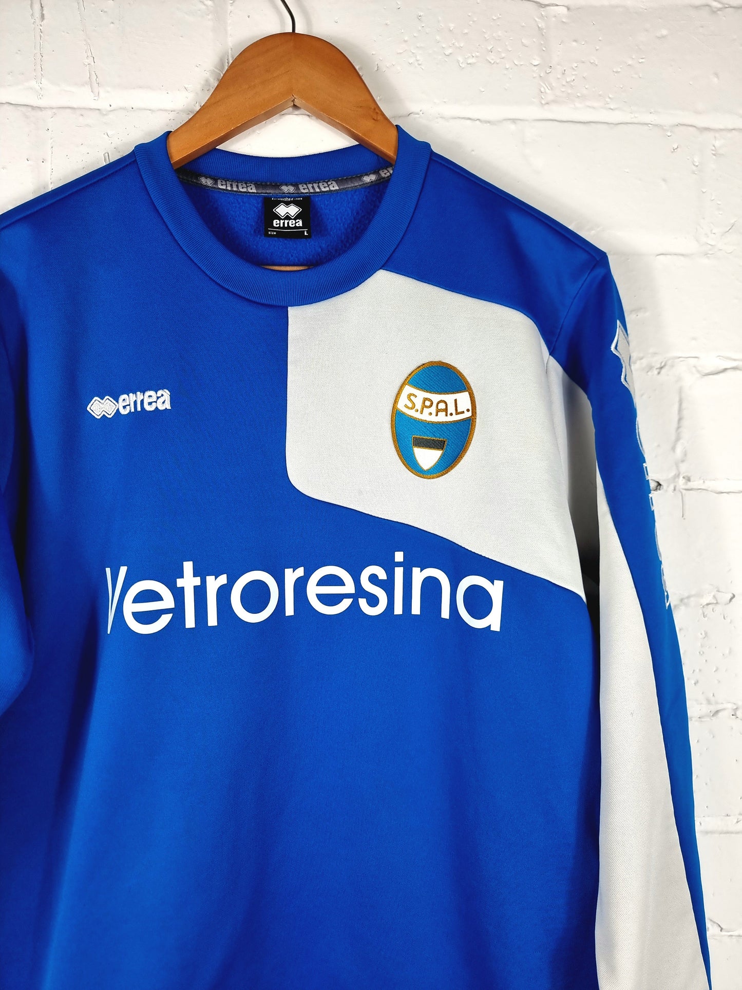Errea SPAL 2015/16 Training Sweatshirt Large