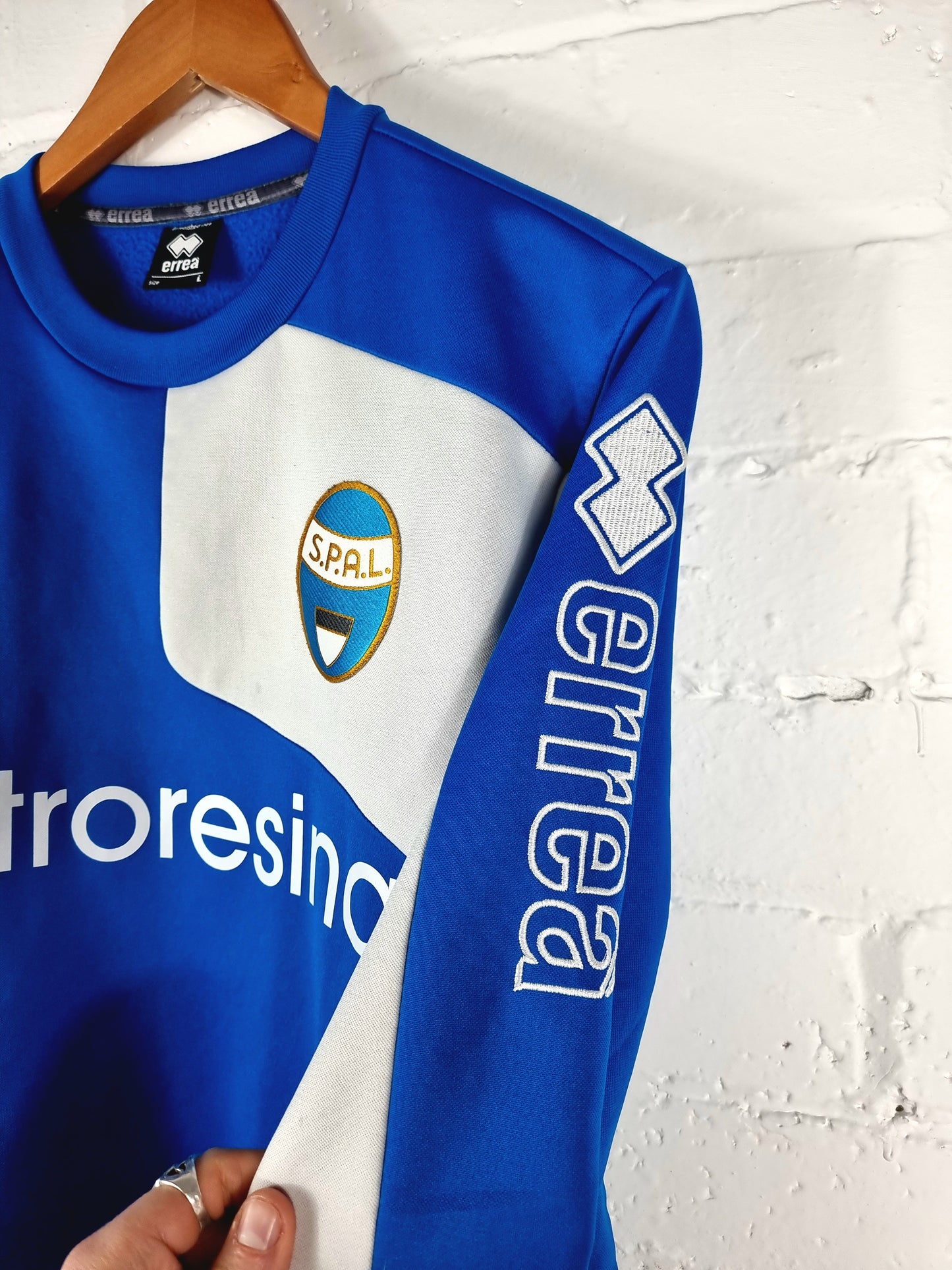 Errea SPAL 2015/16 Training Sweatshirt Large