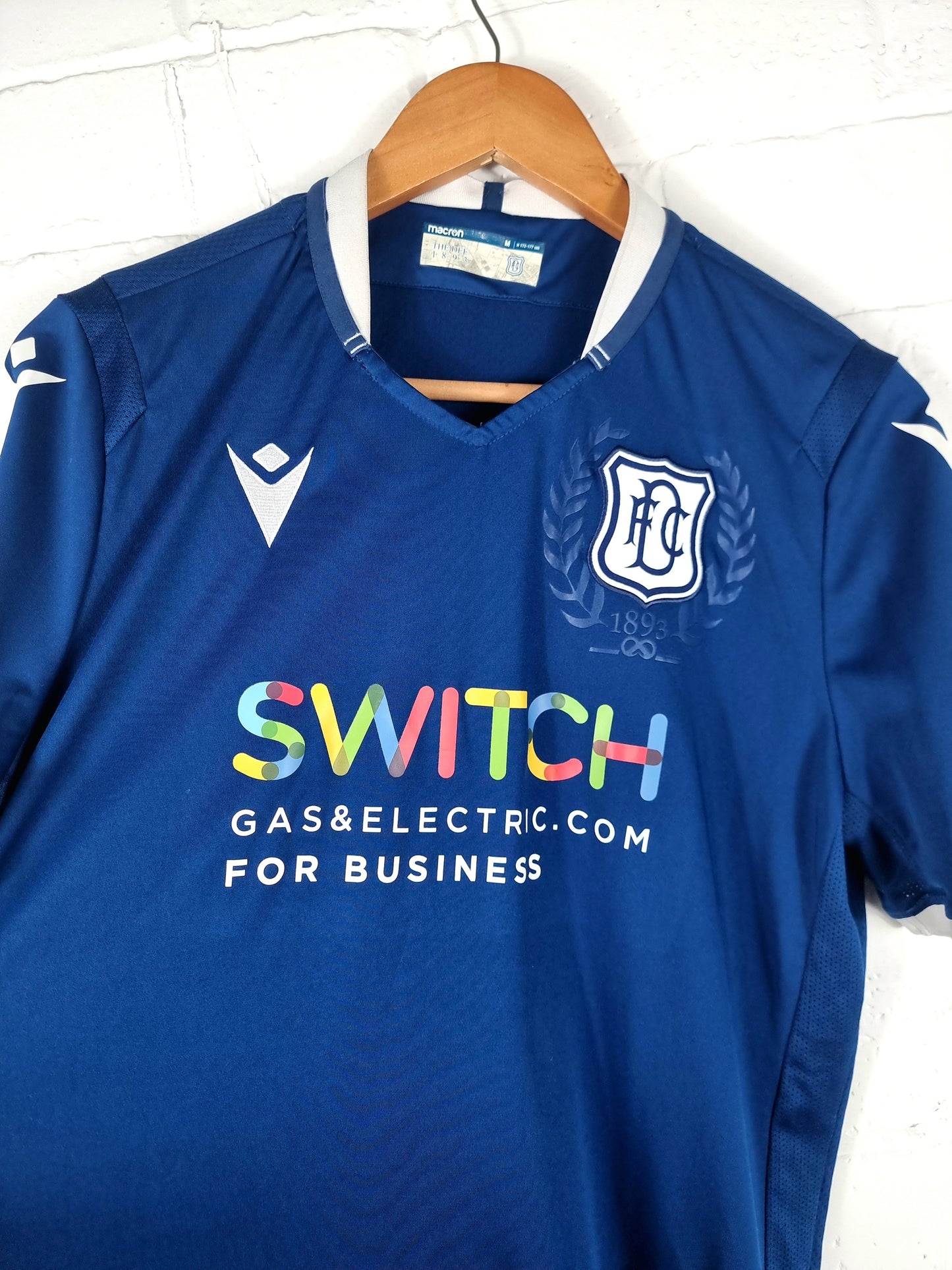 Macron Dundee 2019/20 Home Shirt Medium