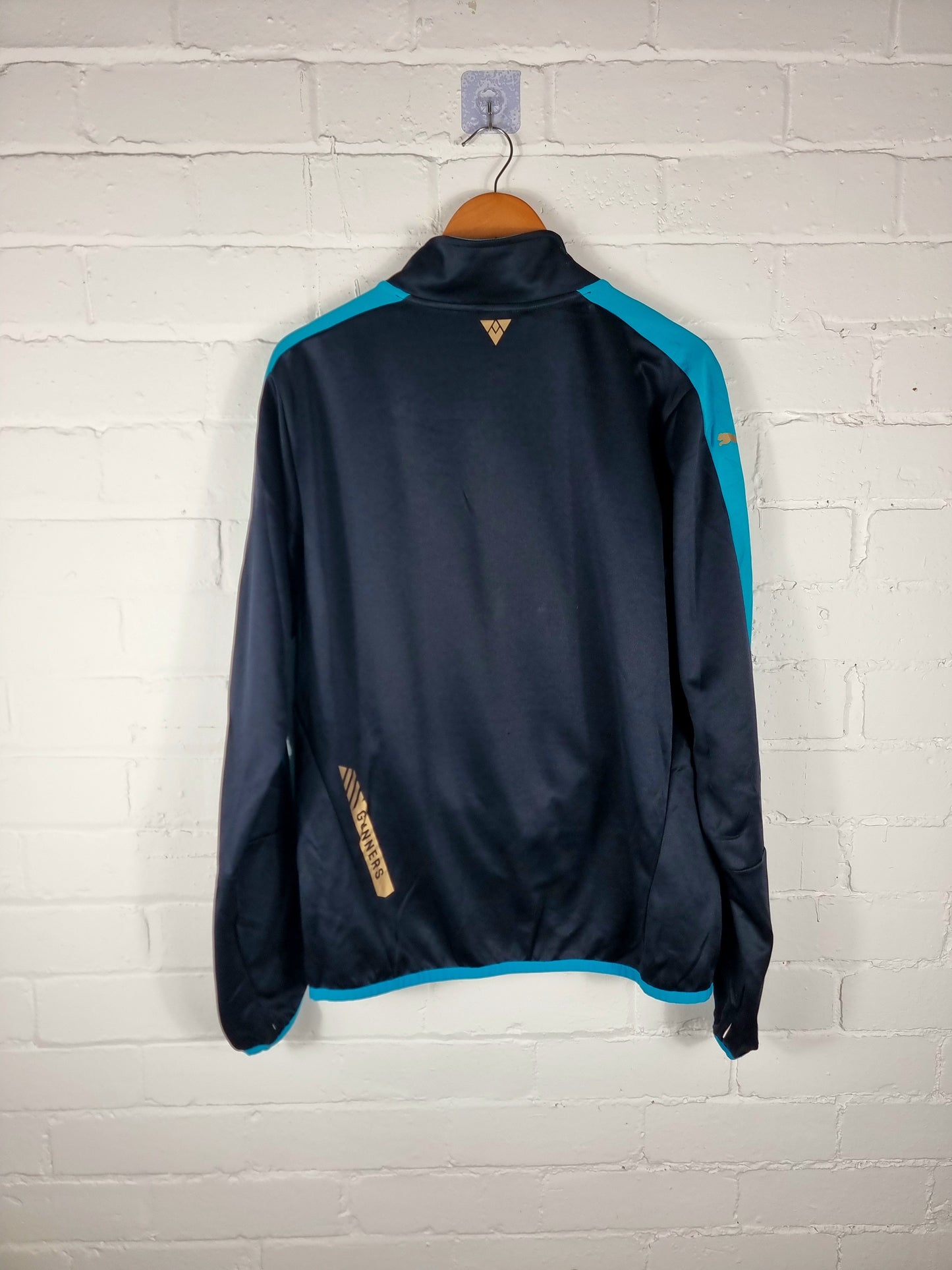 Puma Arsenal 2015/16 Quarter Zip Sweatshirt Large