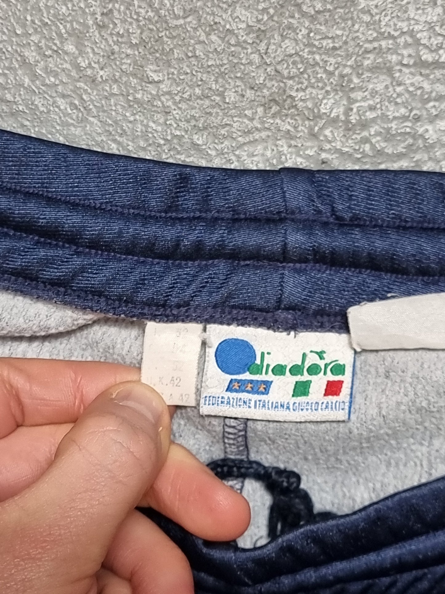 Diadora Italy 1994 Player Issue Tracksuit Bottoms 42 / XL