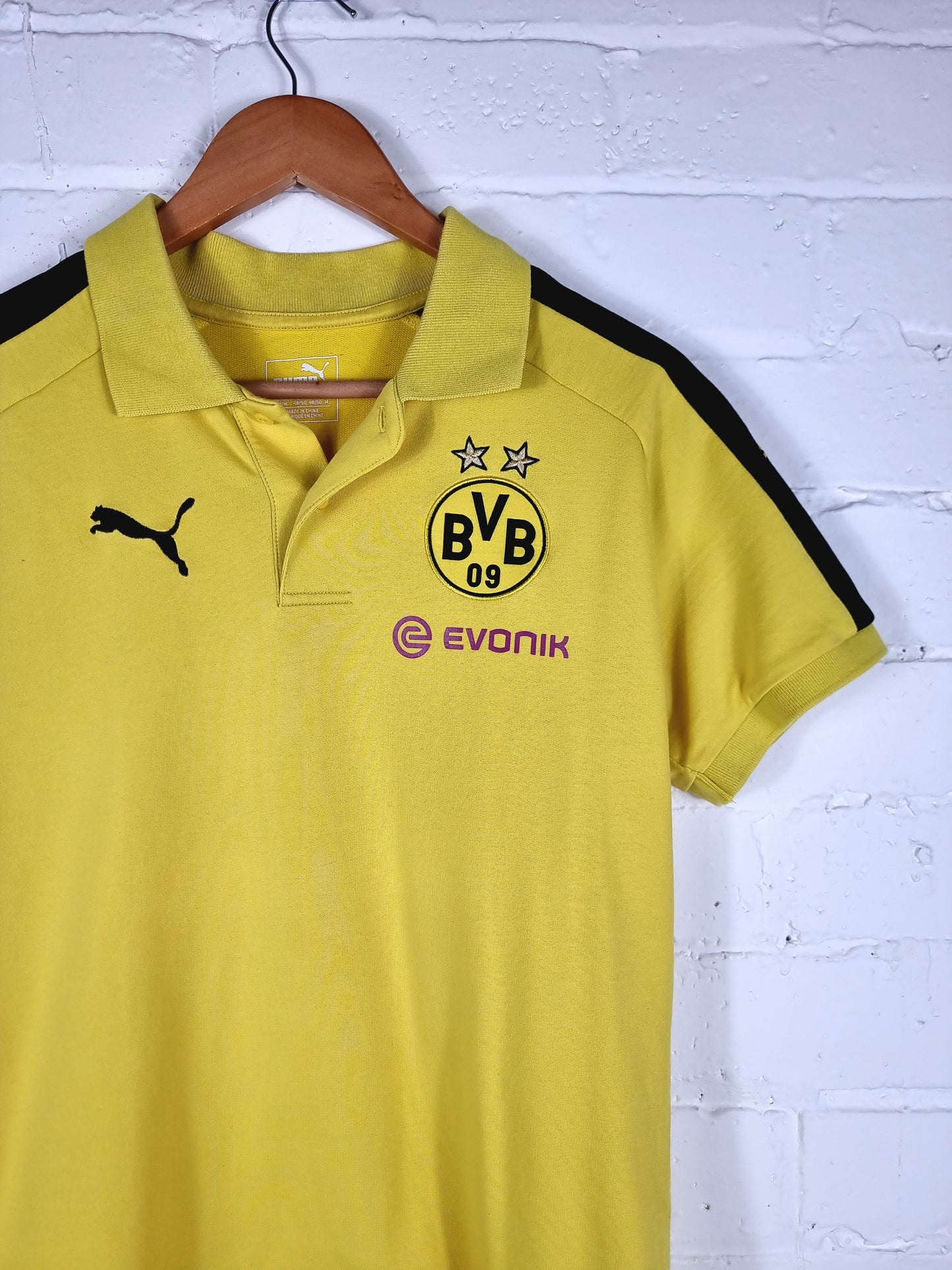 Puma Borussia Dortmund 2010s Polo Shirt Medium