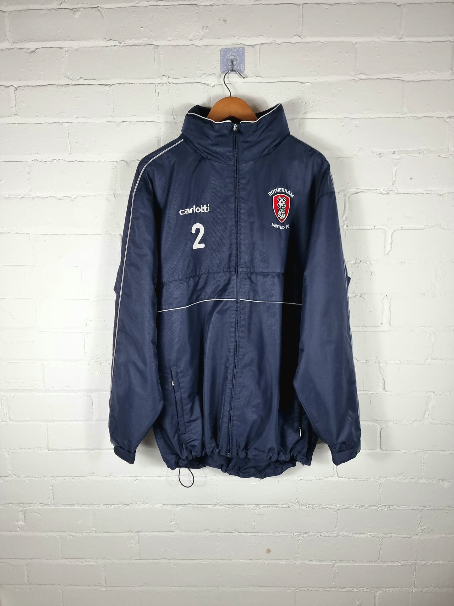 Carlotti Rotherham United 2008/09 Player Issue Bench Coat Large