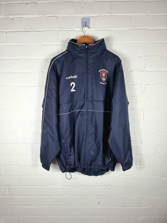 Carlotti Rotherham United 2008/09 Player Issue Bench Coat Large
