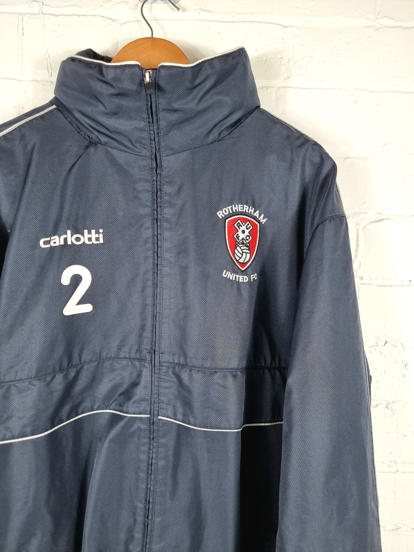 Carlotti Rotherham United 2008/09 Player Issue Bench Coat Large