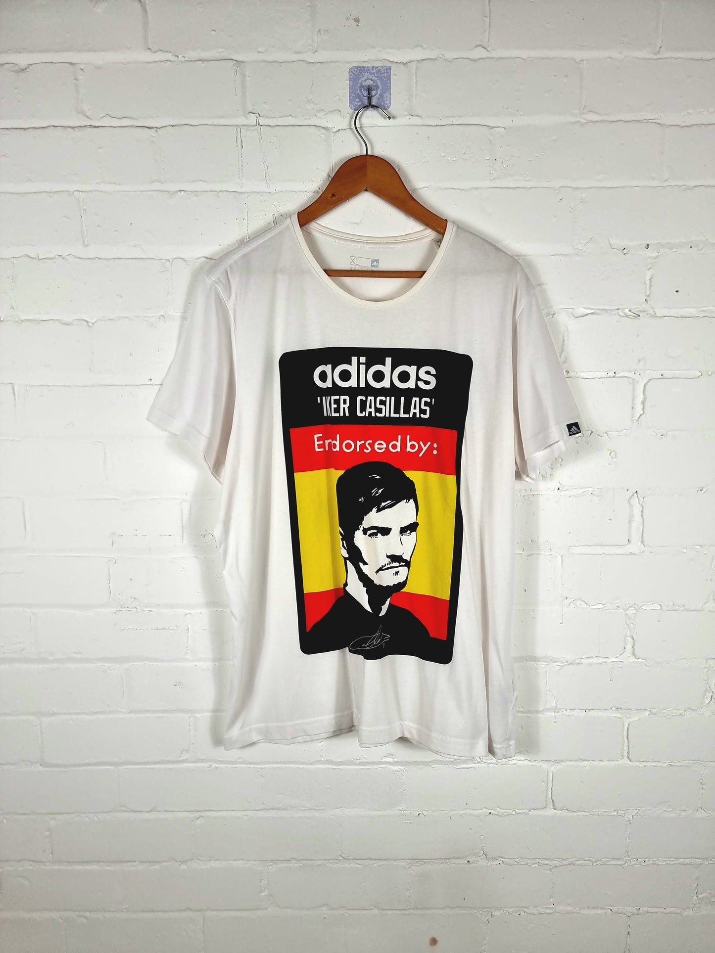 Adidas Iker Casillas 2015 Graphic Leisure T-Shirt XL