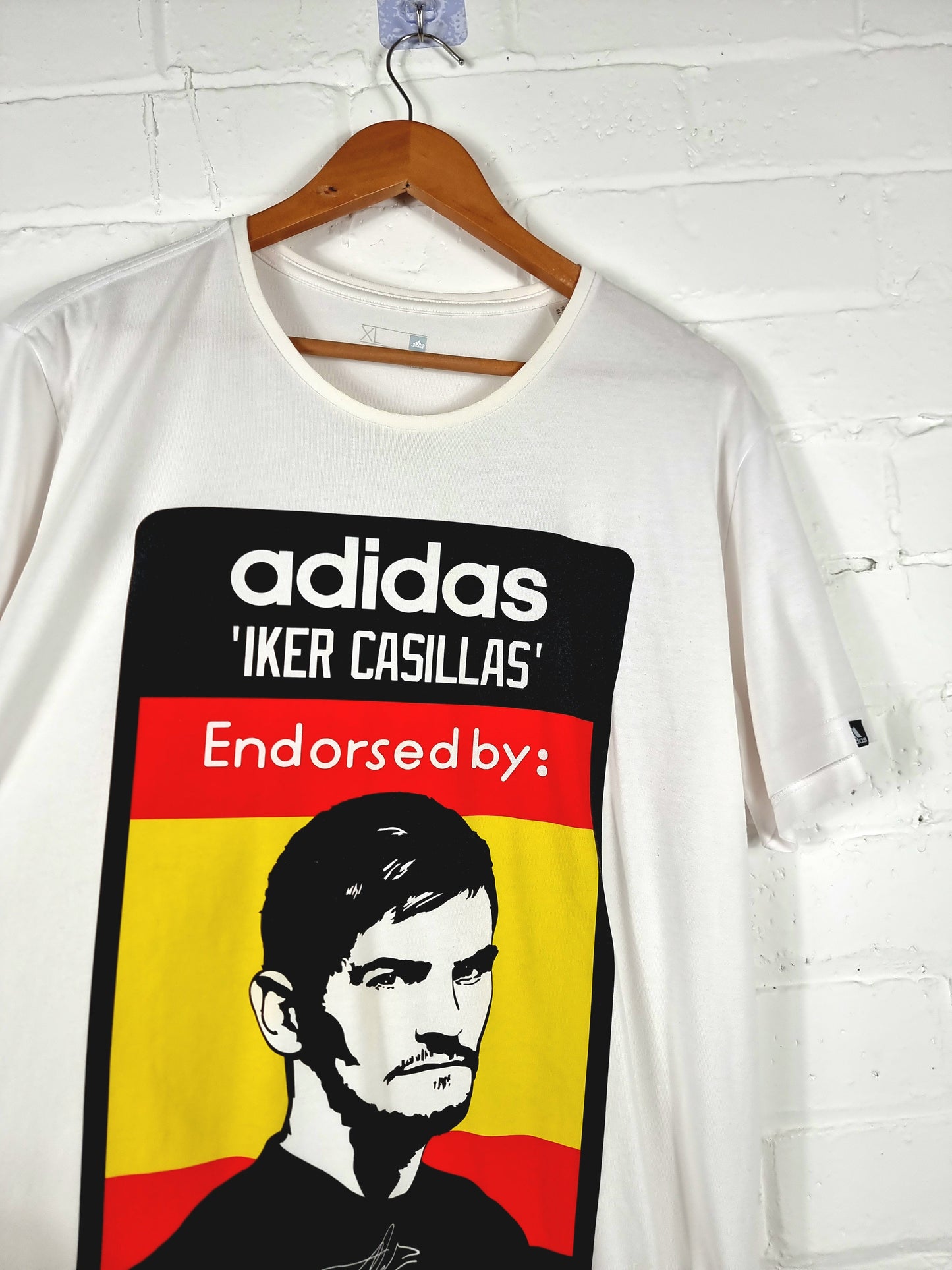 Adidas Iker Casillas 2015 Graphic Leisure T-Shirt XL