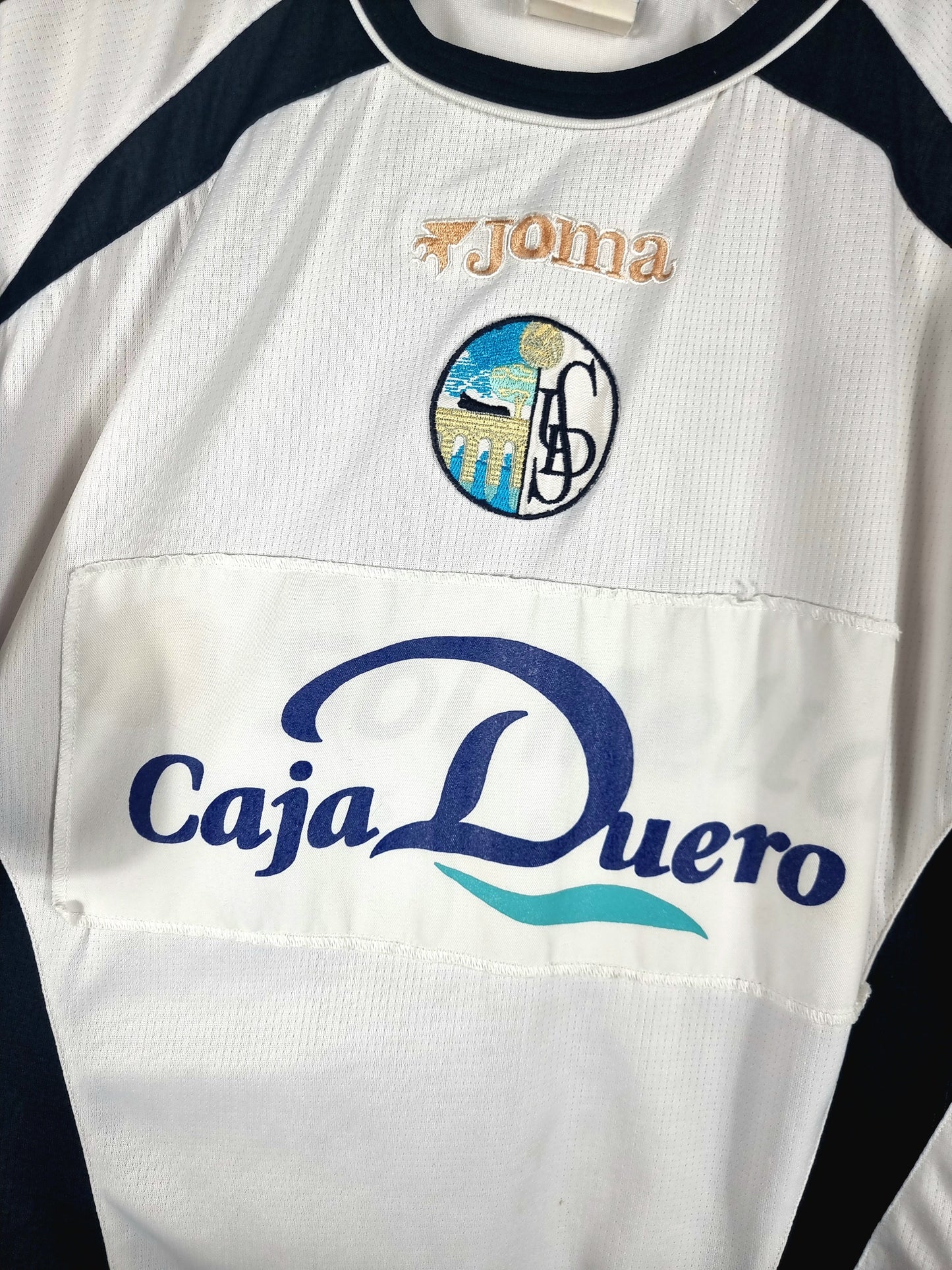 Joma UD Salamanca 2003/04 'Raul Ganan 17' Match Issue Home Shirt XL