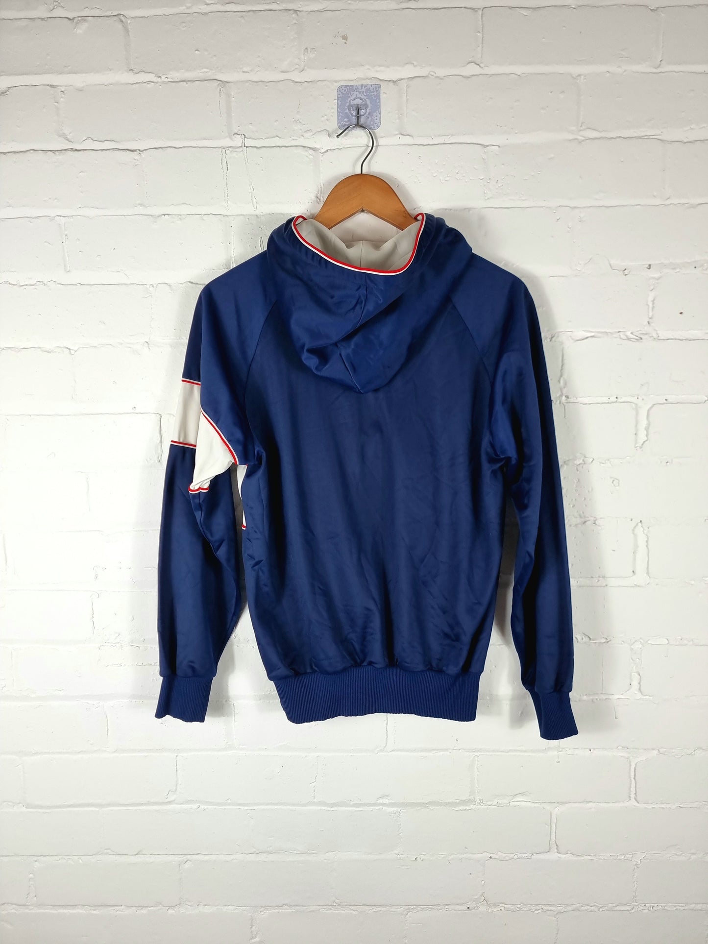Adidas 1980s Vintage Hooded New York Track Jacket Small