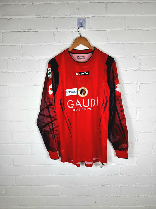 Lotto Ascoli 2005/06 Long Sleeve Match Issue Primavera Goalkeeper Shirt XL