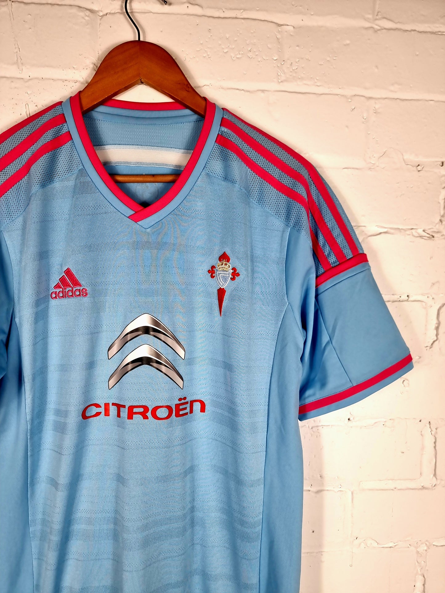 Adidas Celta Vigo 2014/15 Player Spec Home Shirt Large