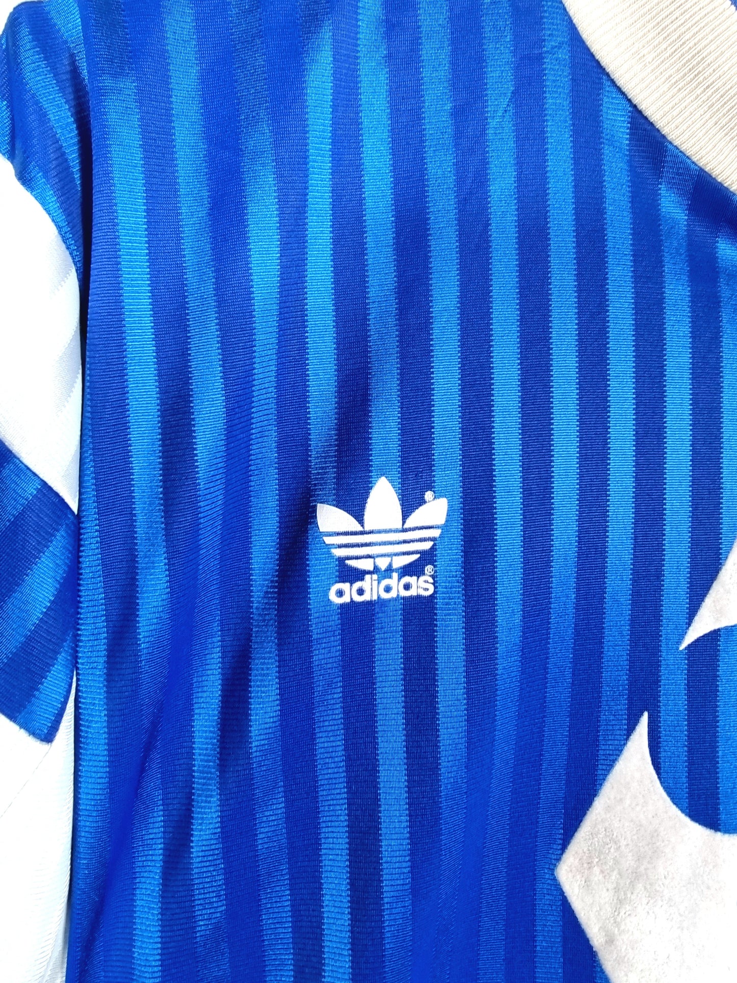 Adidas Vintage 1980s Template Football Shirt Large