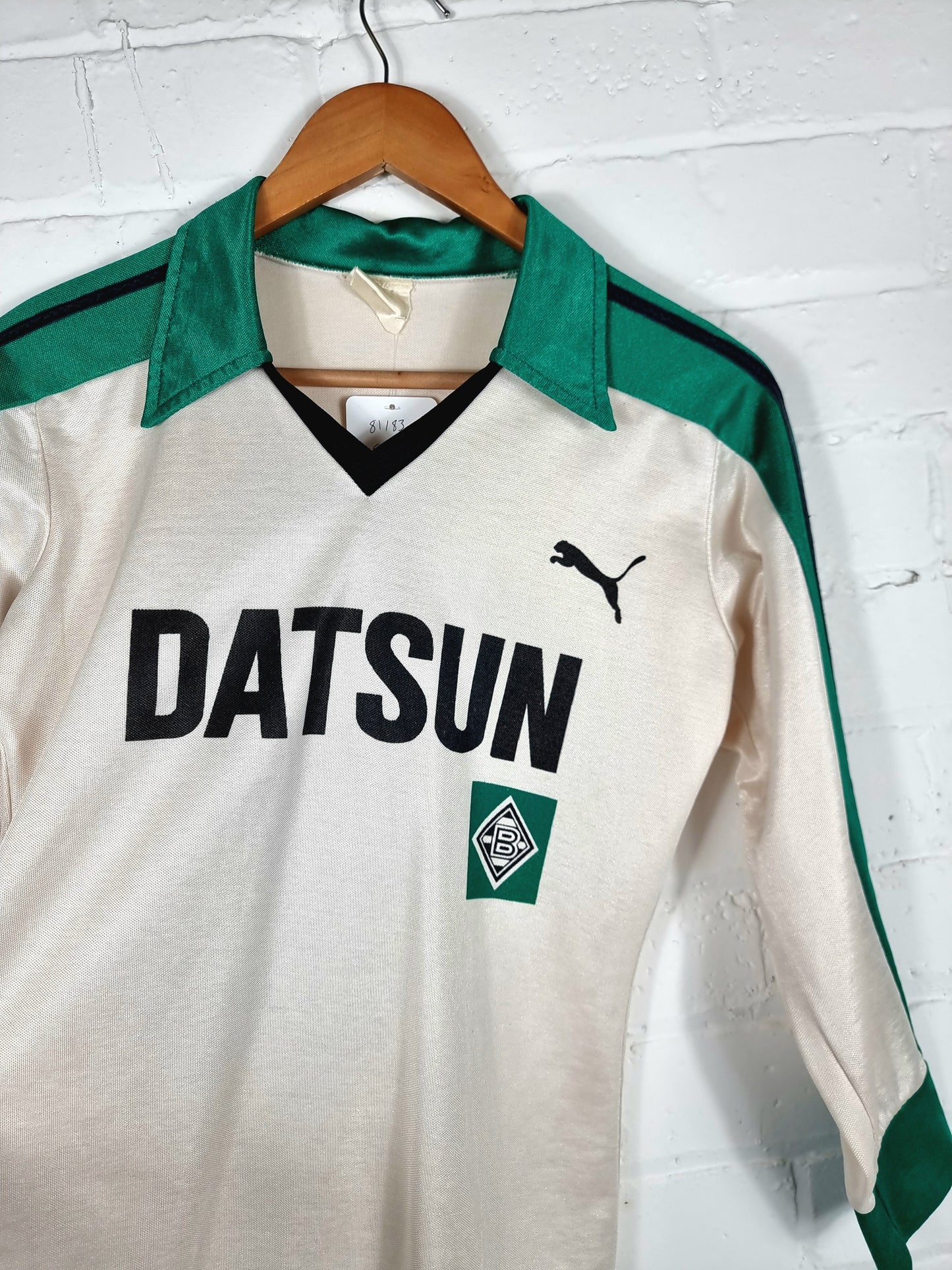 Puma Borussia Monchengladbach 1981/83 Long Sleeve Home Shirt Small