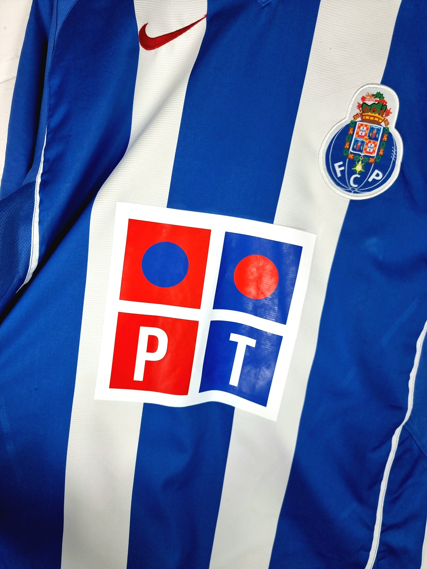 Nike Porto 2005/06 Home Shirt Medium