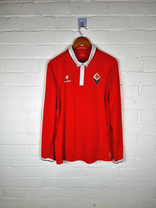 Le Coq Sportif Fiorentina 2016/17 Long Sleeve Third Shirt Large