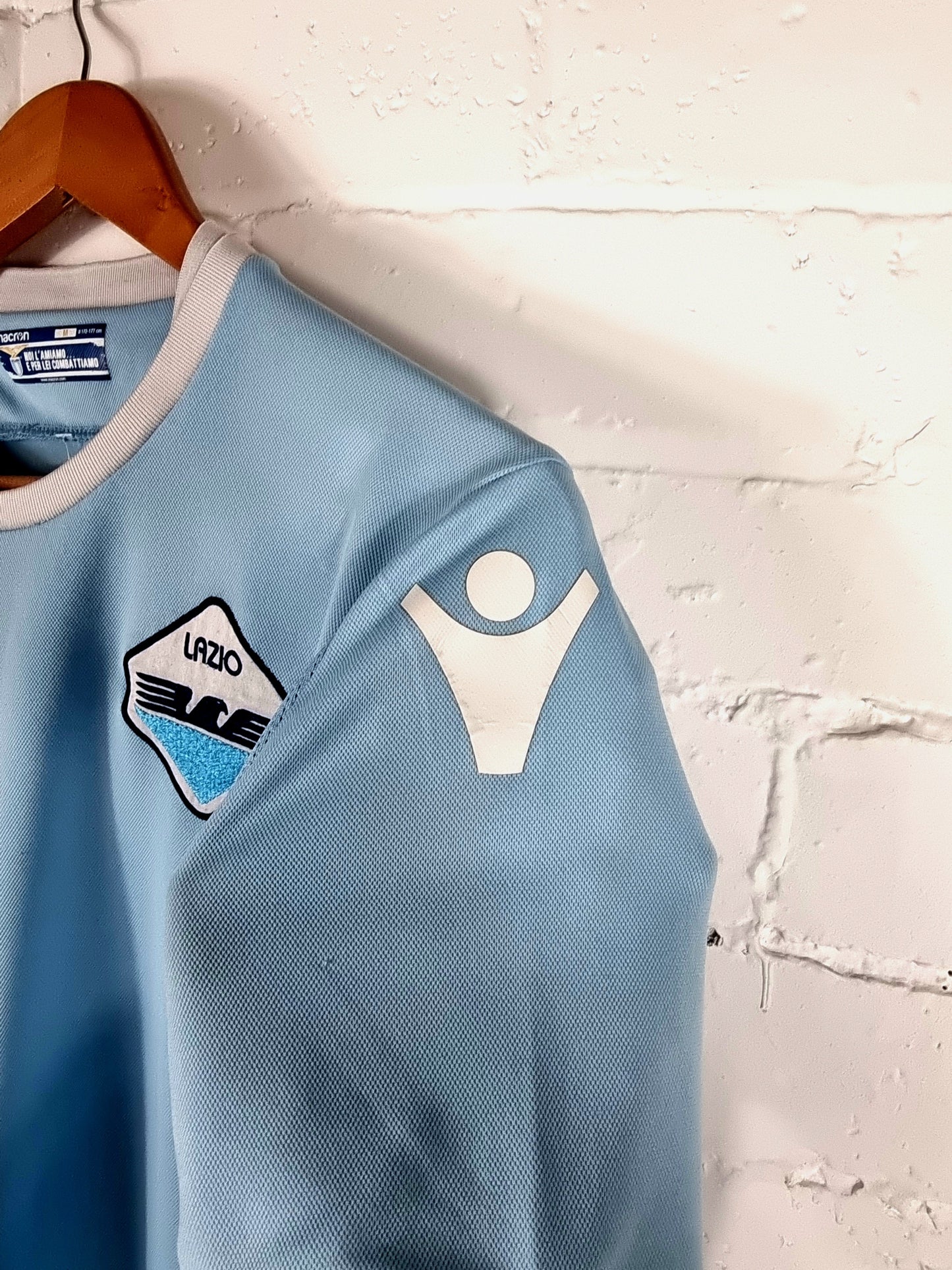 Macron Lazio 2017/18 Home Shirt Medium