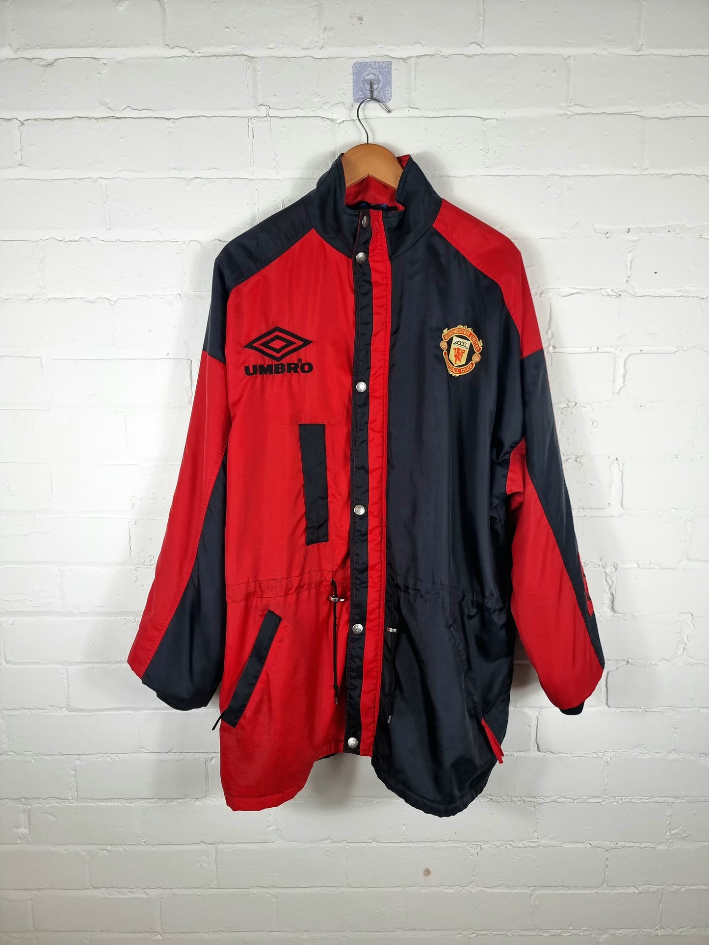 Umbro Manchester United 1995/1996 Bench Coat XL