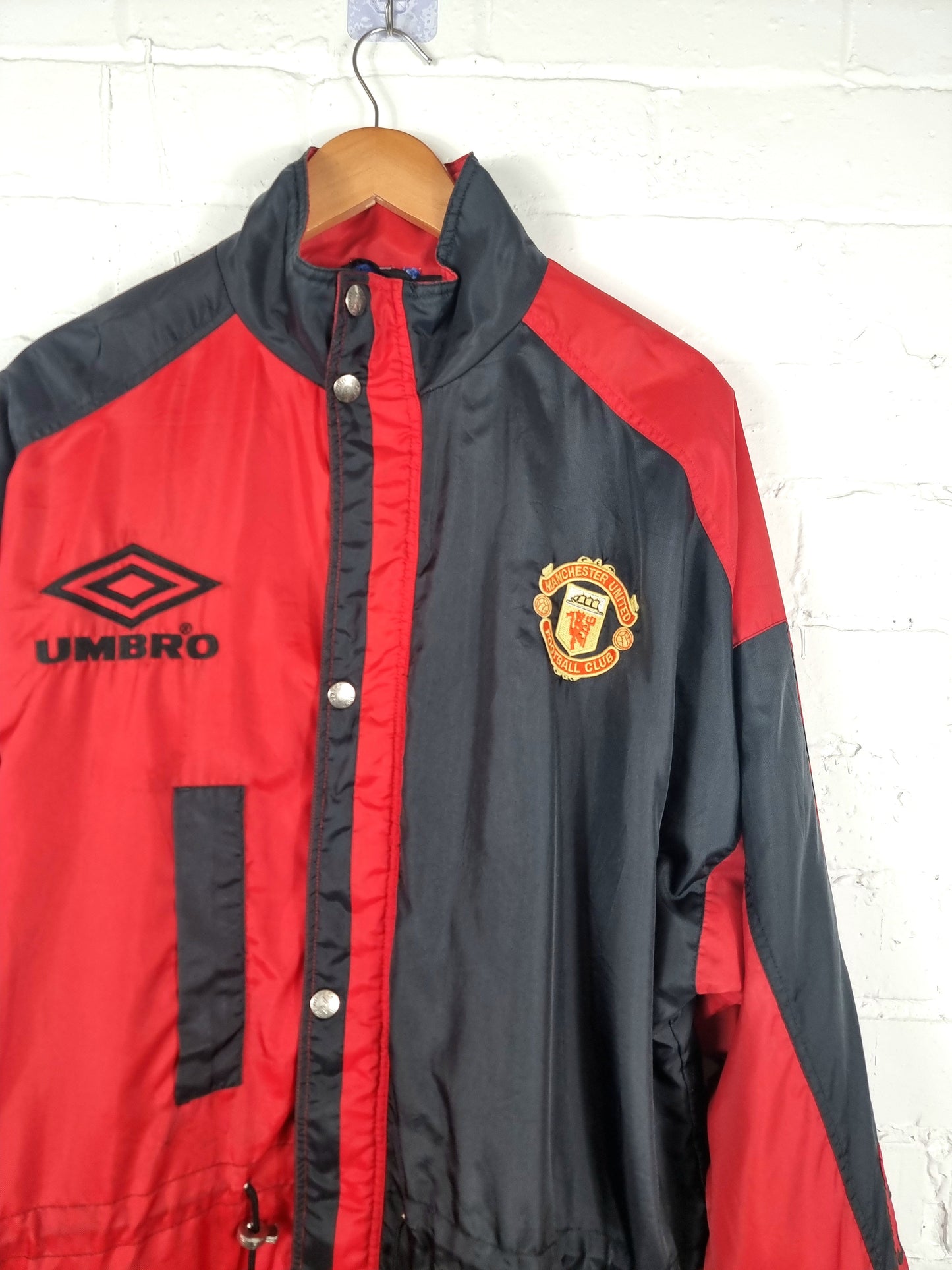 Umbro Manchester United 1995/1996 Bench Coat XL