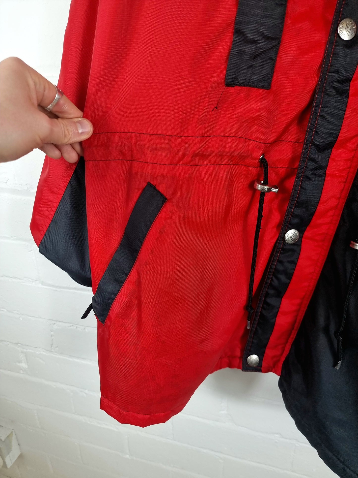 Umbro Manchester United 1995/1996 Bench Coat XL