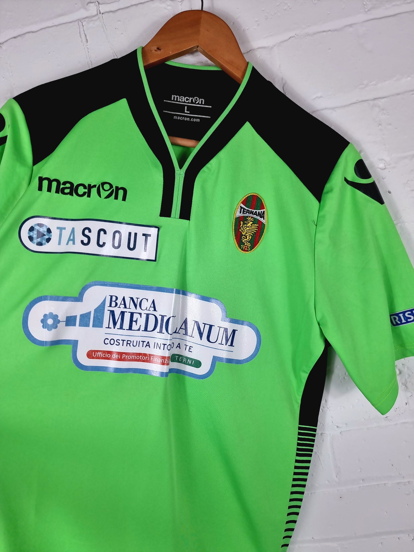 Macron Ternana 2014/15 'Gava 12' Match Issue Goalkeeper Shirt Large