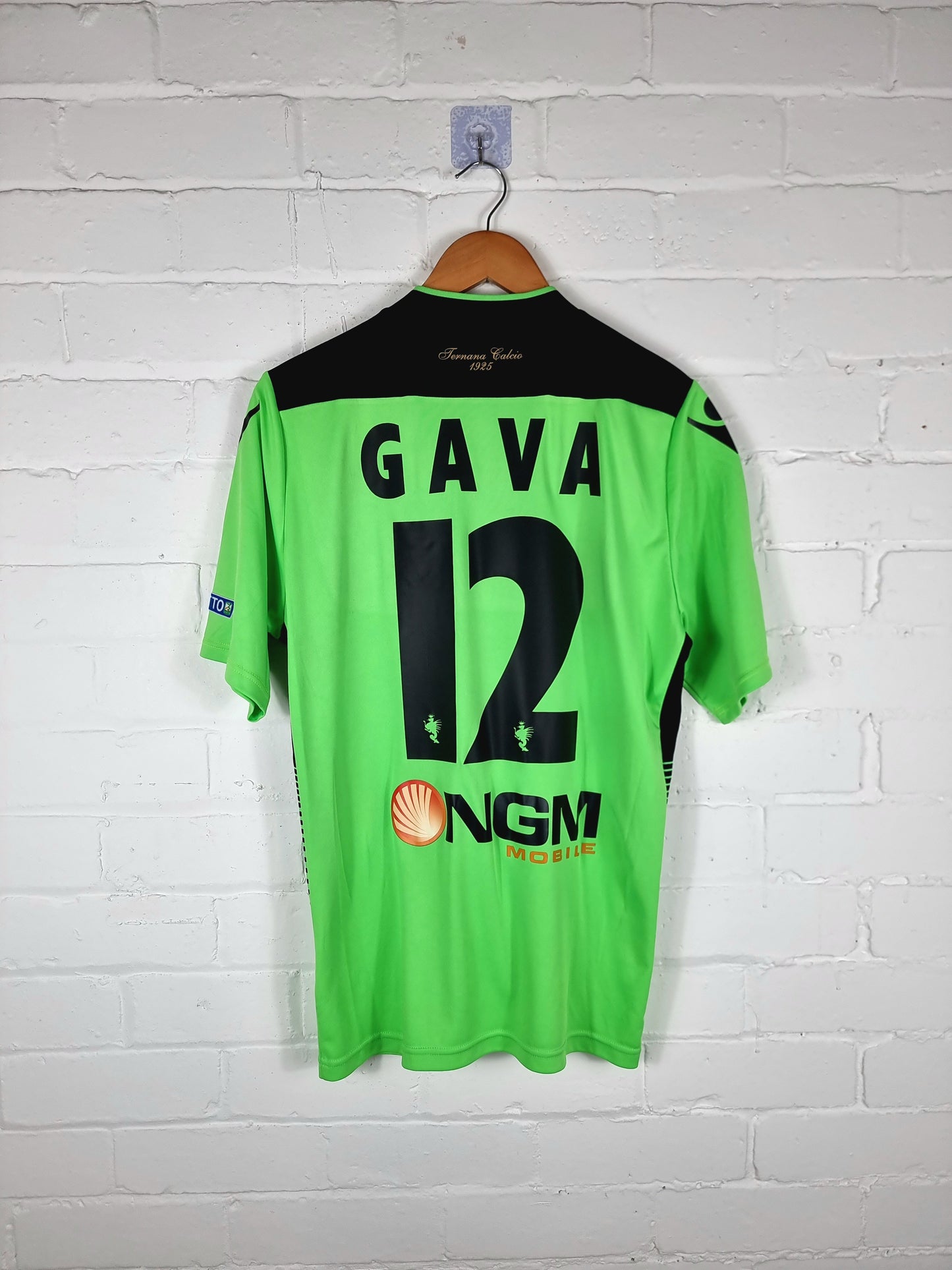 Macron Ternana 2014/15 'Gava 12' Match Issue Goalkeeper Shirt Large