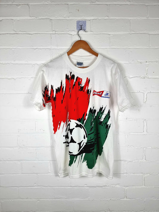 Bud France '98 Promotional Graphic T-Shirt Medium