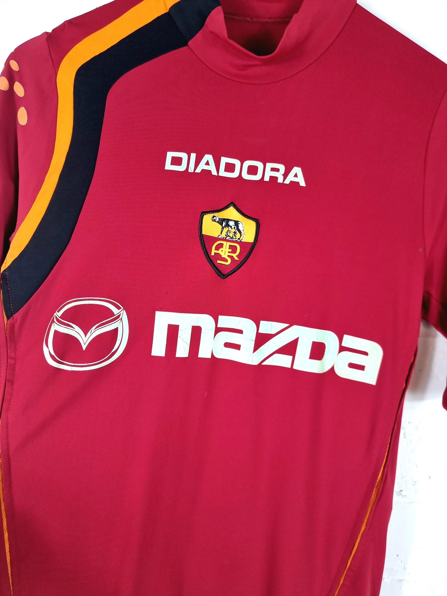 Diadora Ltd Edition Roma 2004/05 'Cassano 18' Home Shirt Medium