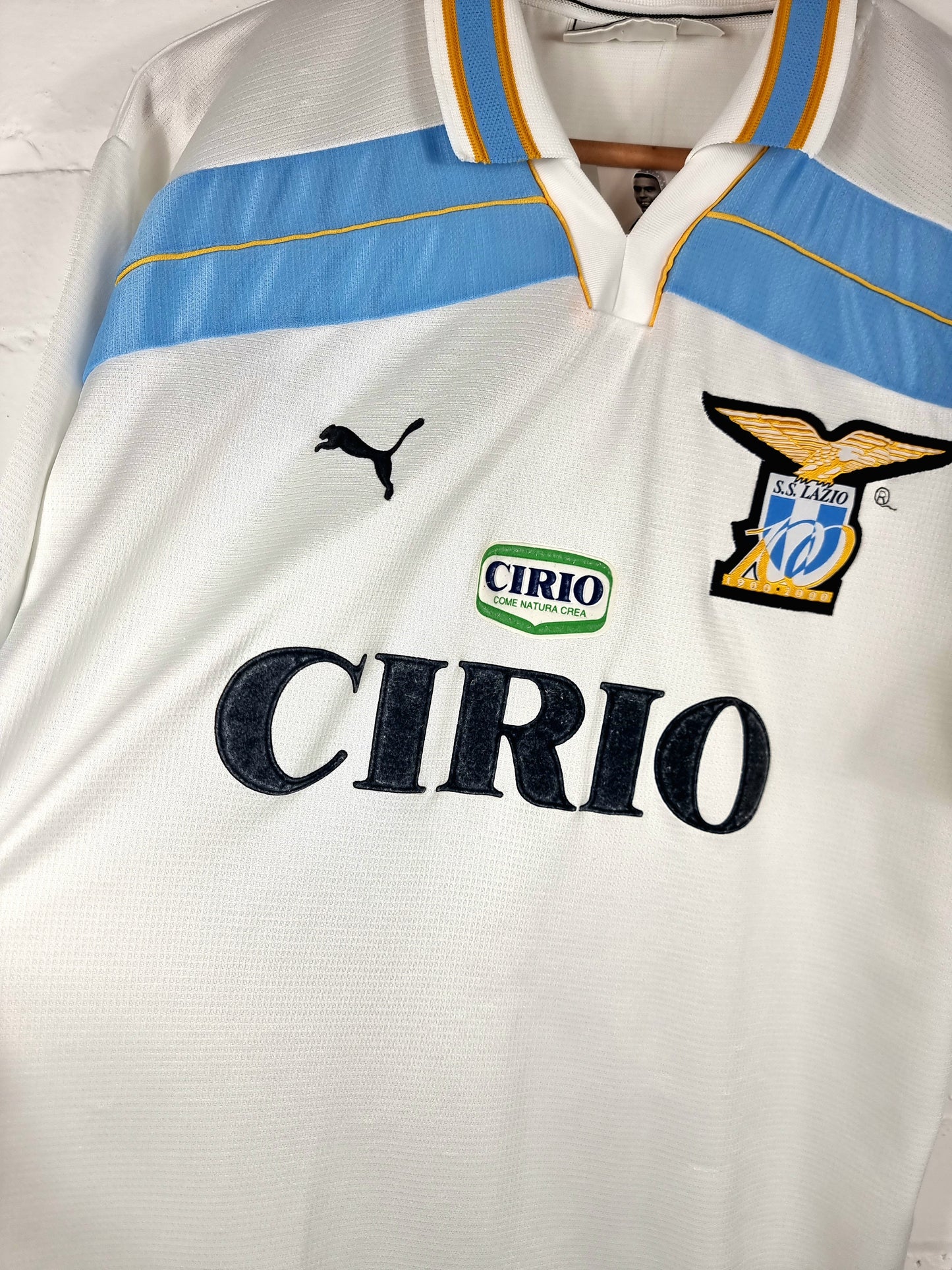 Puma Lazio 1999/00 Centenary Home Shirt XL