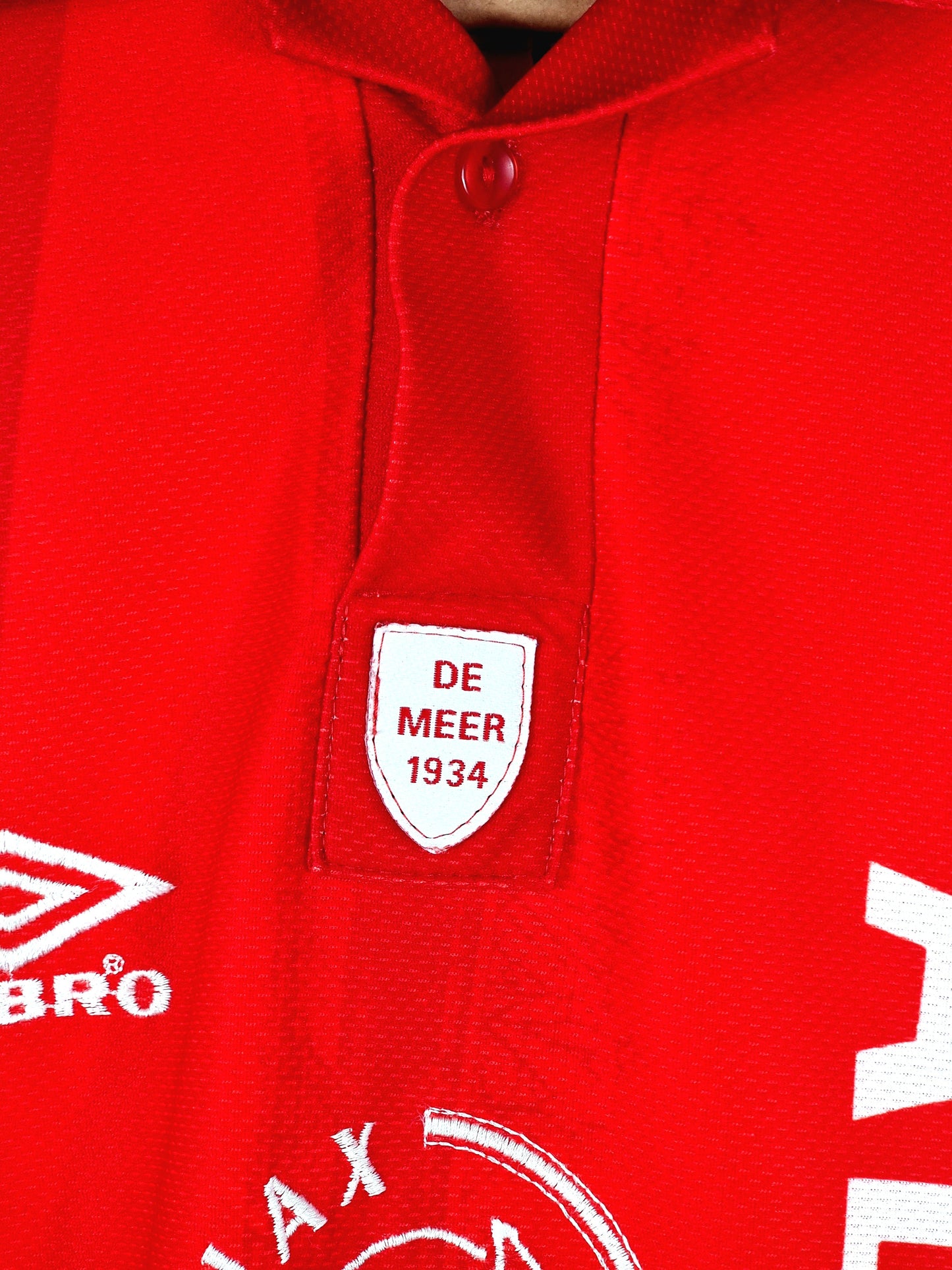Umbro Ajax 1995/96 De Meer Stadion Special Home Shirt Small