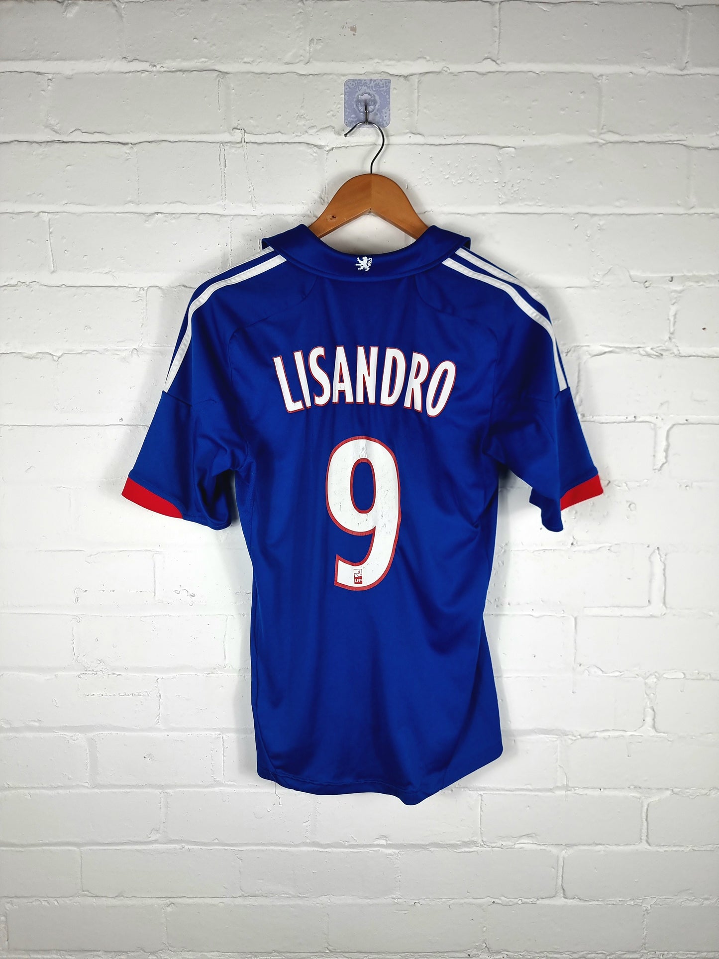 Adidas Lyon 2012/13 'Lisandro 9' Away Shirt Small