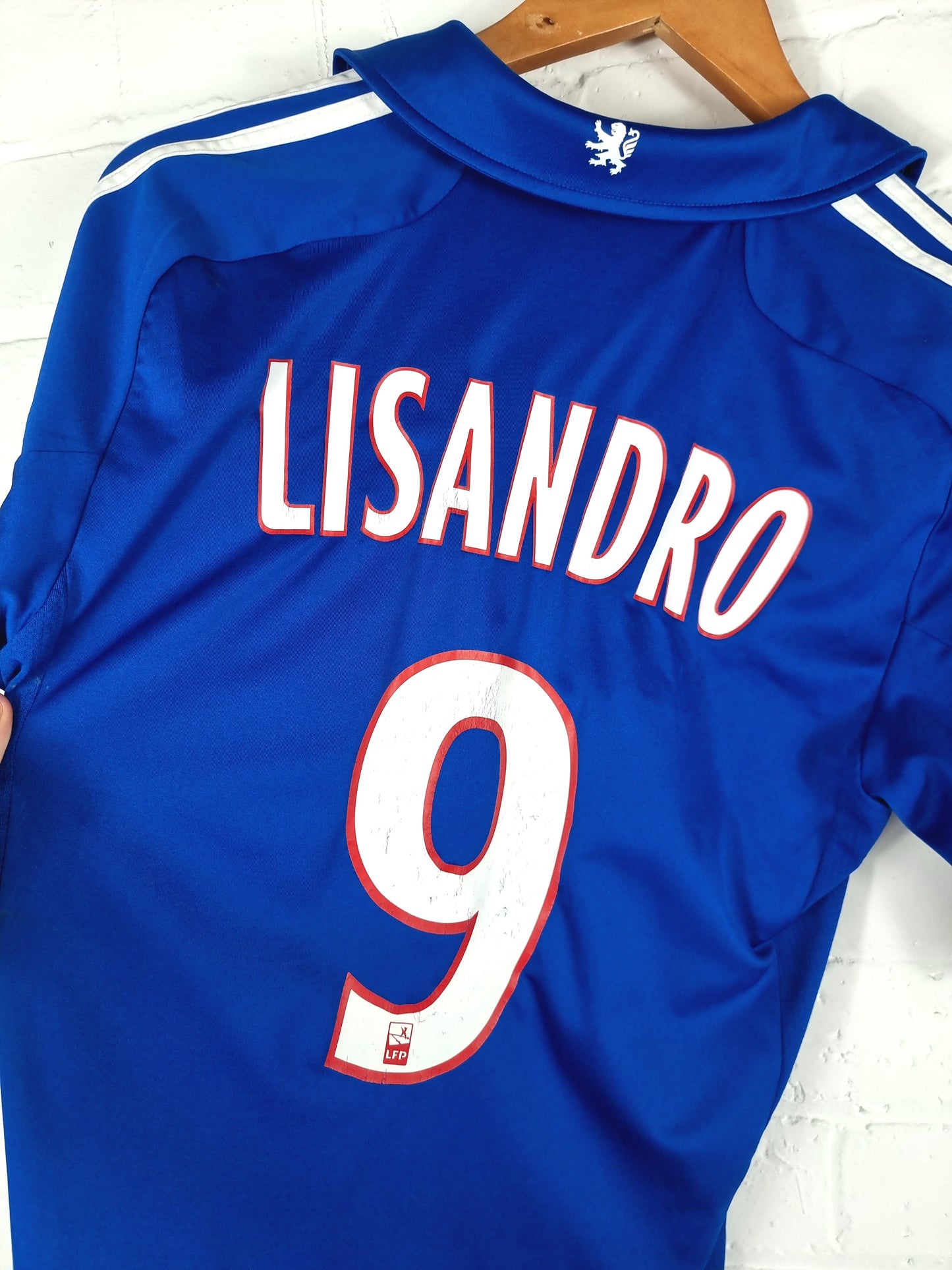 Adidas Lyon 2012/13 'Lisandro 9' Away Shirt Small