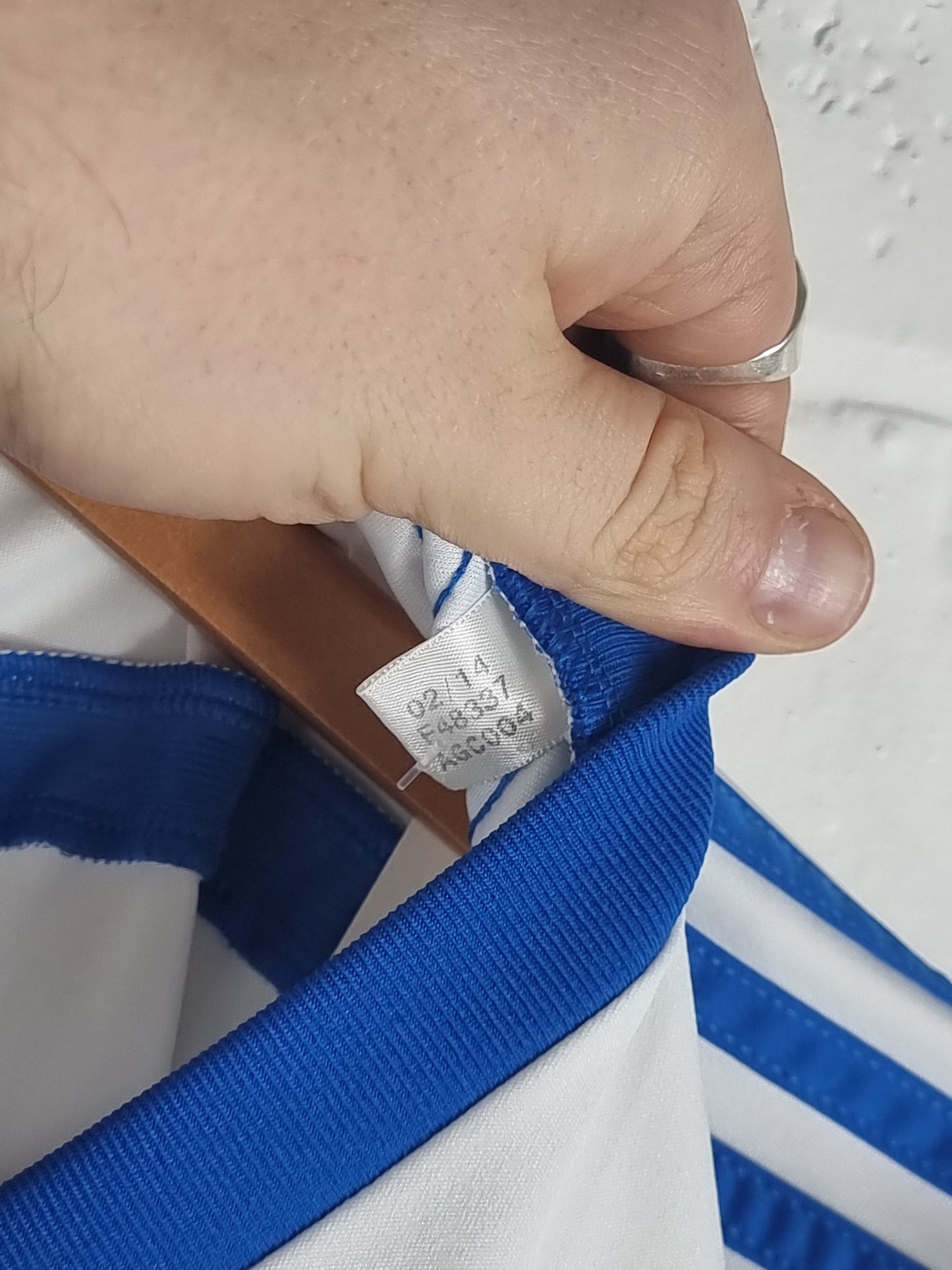 Adidas Marseille 2014/15 Home Shirt Medium