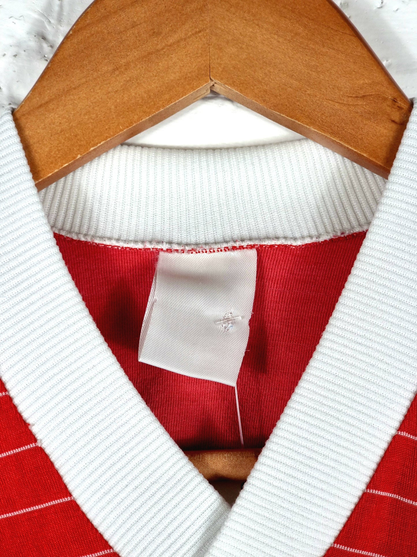 Adidas Vintage 1980s Template Football Shirt Small