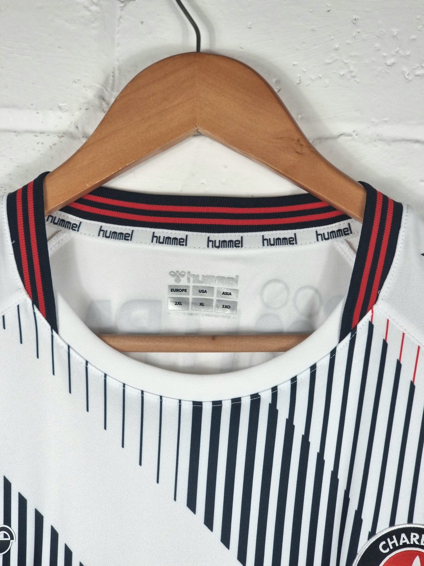 Hummel Charlton Athletic 2021/22 Away Shirt XXL
