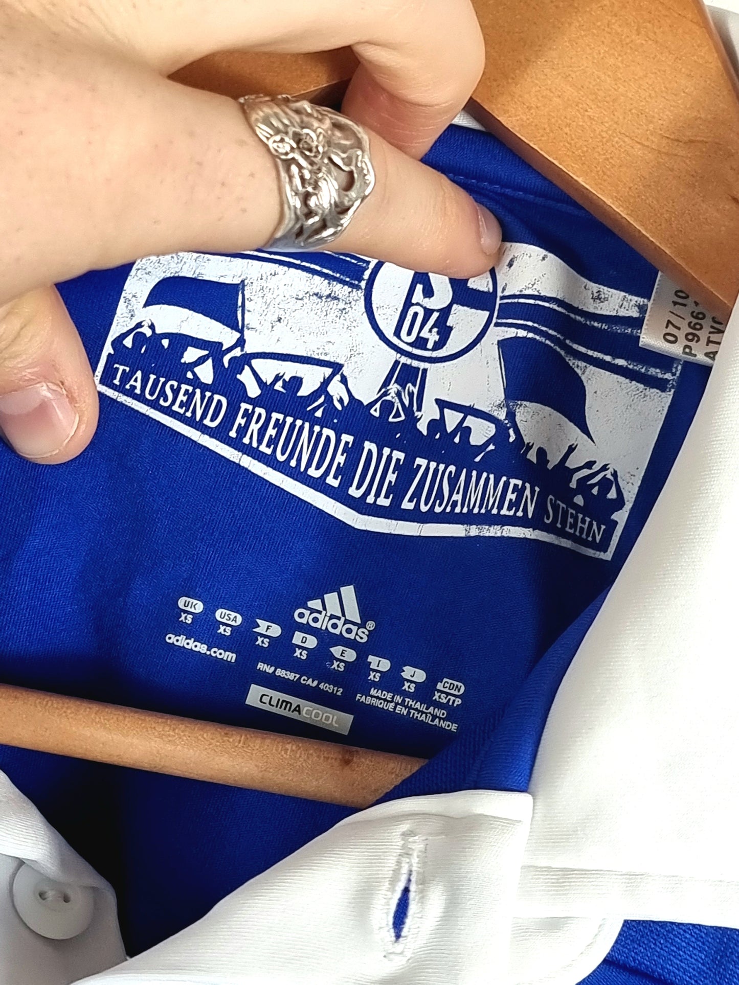 Adidas Schalke 04 2010/12 'Draxler 31' Home Shirt XS