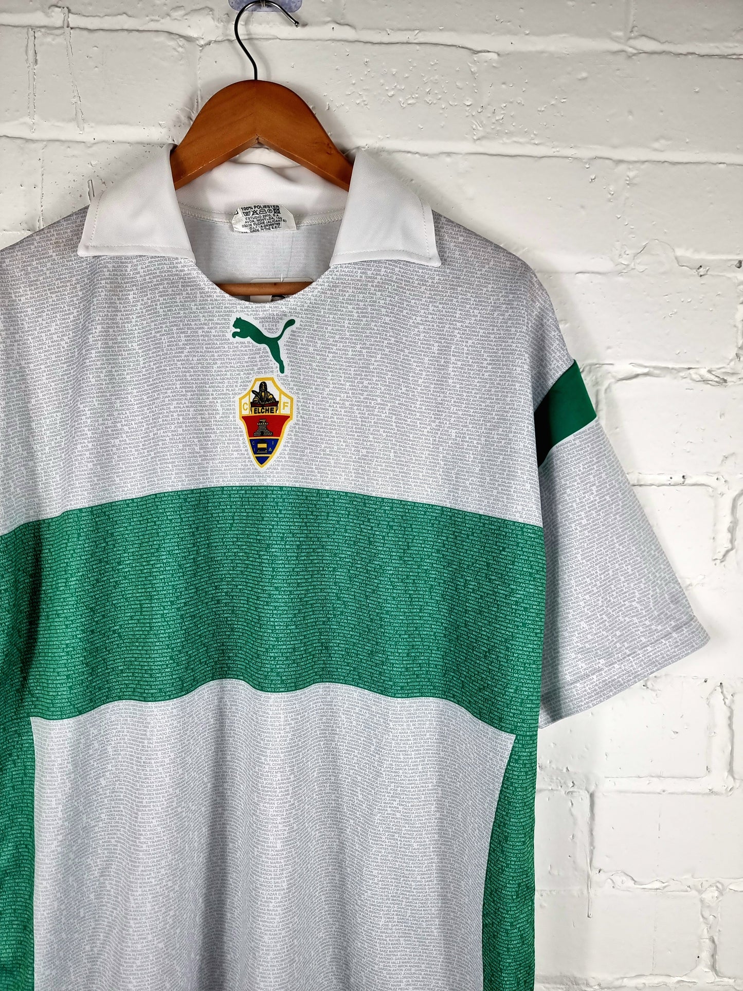 Puma Elche 2003/04 Special Edition Home Shirt Large