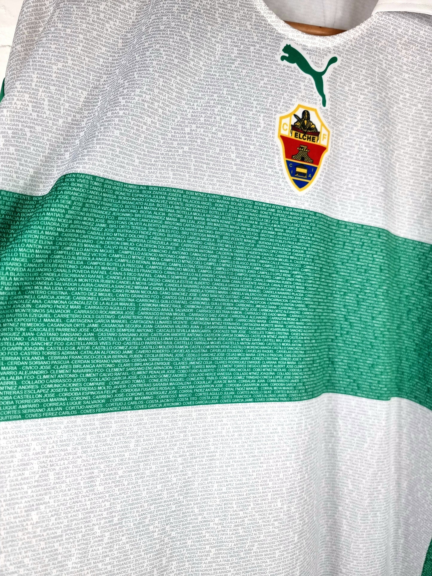 Puma Elche 2003/04 Special Edition Home Shirt Large
