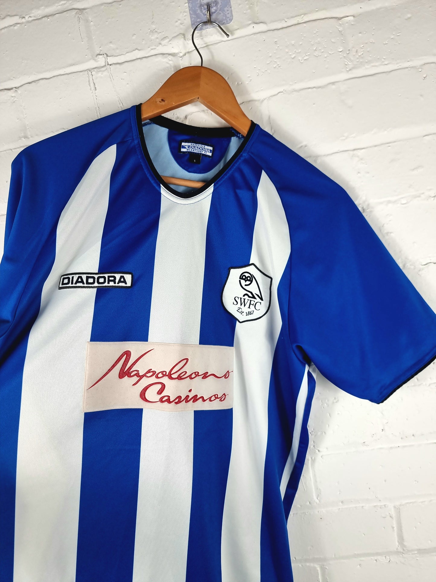 Diadora Sheffield Wednesday 2003/05 Home Shirt Small