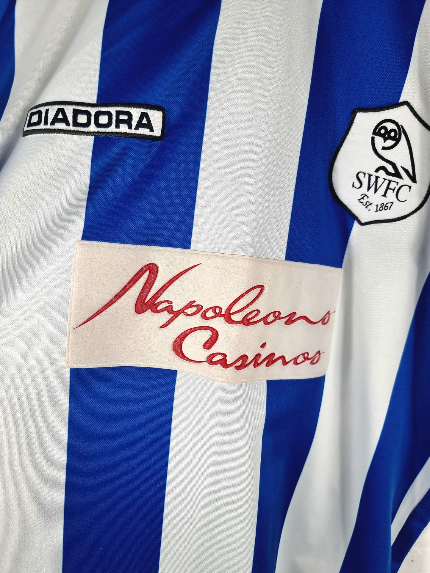 Diadora Sheffield Wednesday 2003/05 Home Shirt Small